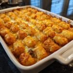 easy weeknight tater tot casserole