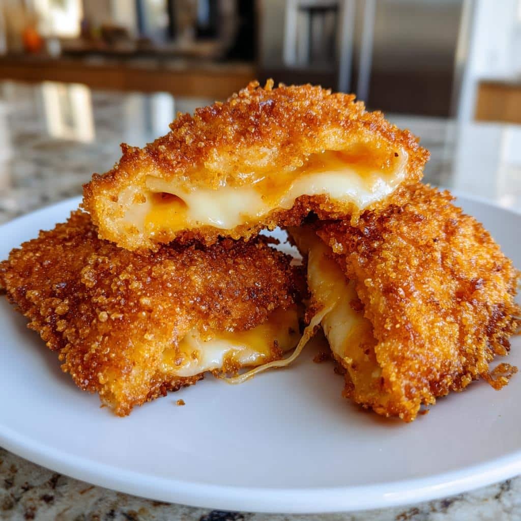 5-Minute Fried Cheese Stuffed Doritos: Irresistibly Cheesy Crunch 3 fried cheese stuffed doritos - detail 1