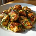 garlic butter chicken bites
