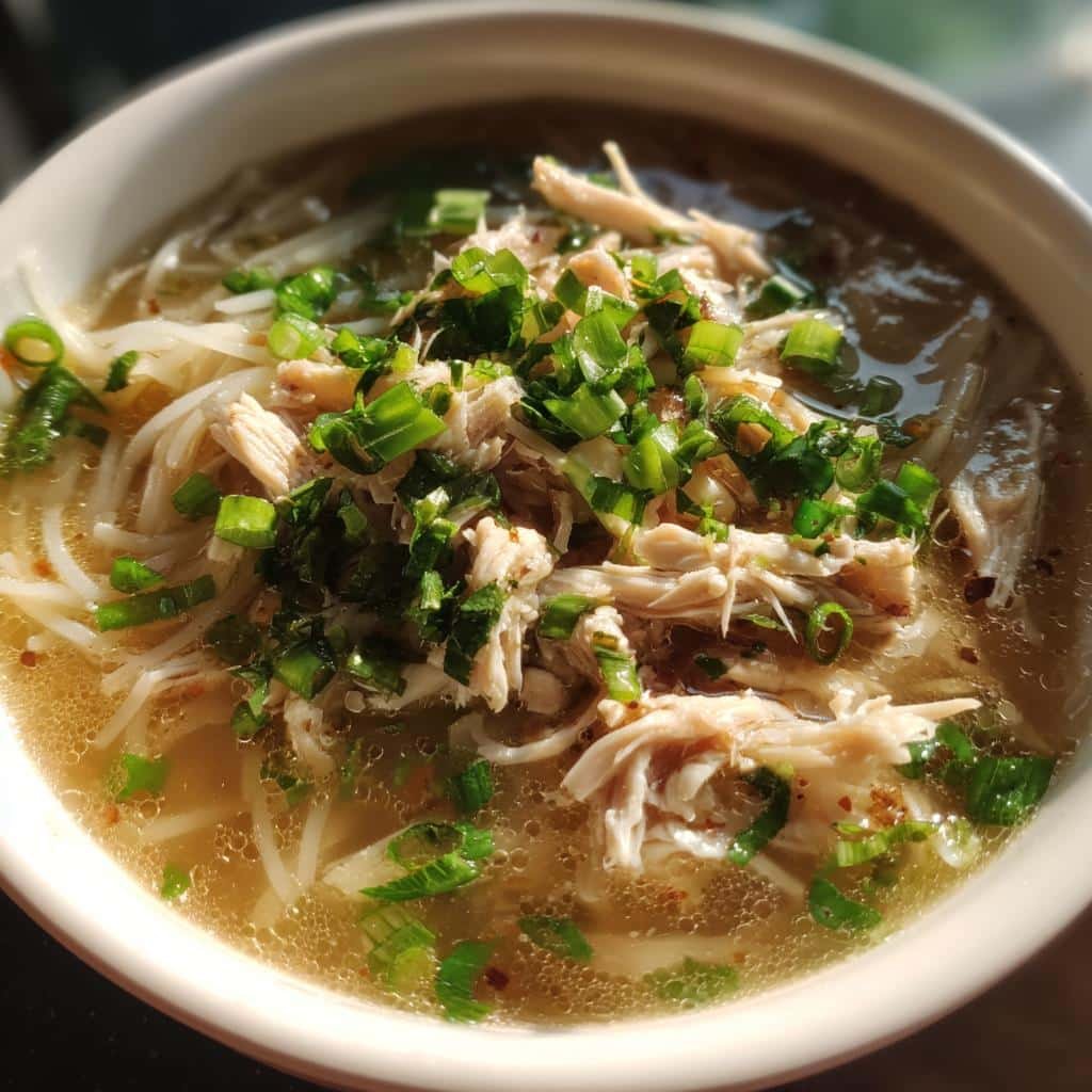 Hearty Hawaiian Style Chicken Long Rice Soup in 1 Hour 3 hawaiian style chicken long rice soup - detail 1