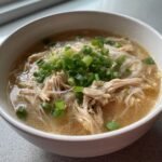 hawaiian style chicken long rice soup