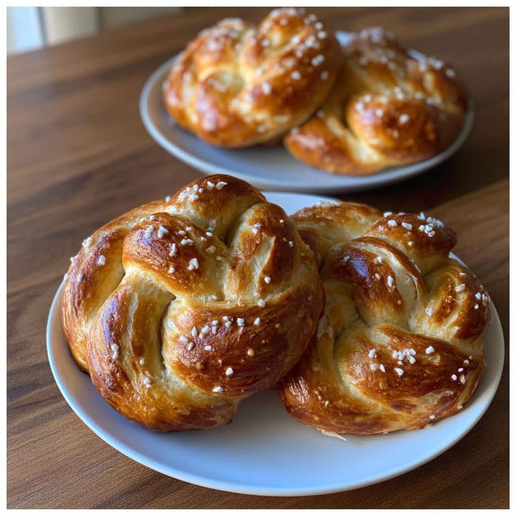 homemade soft pretzels recipe - detail 1