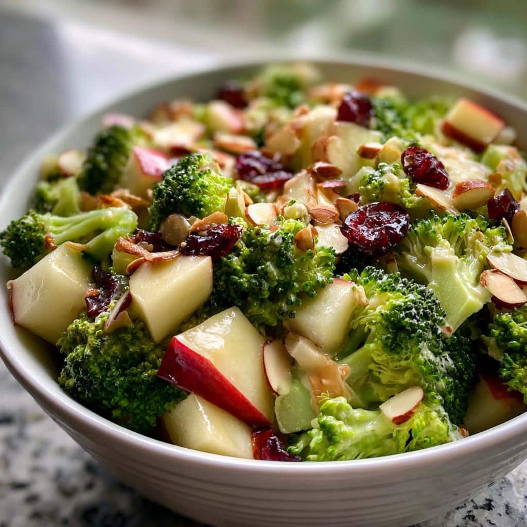 honeycrisp apple broccoli salad