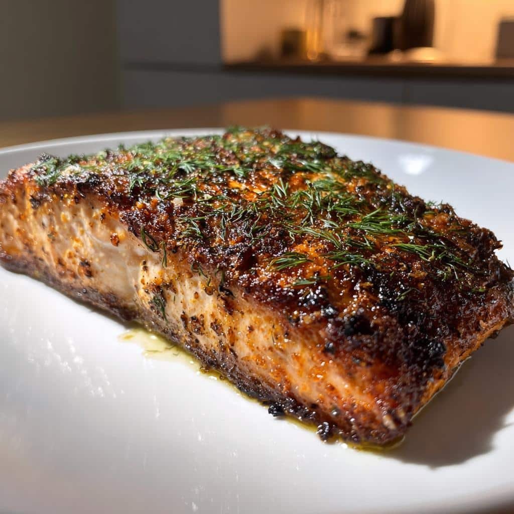 irresistible grilled salmon with the best salmon seasoning - detail 1