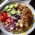mediterranean chicken bowl