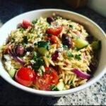 mediterranean orzo pasta salad
