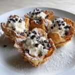 mini cannoli cups