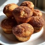mini cinnamon sugar pumpkin muffins