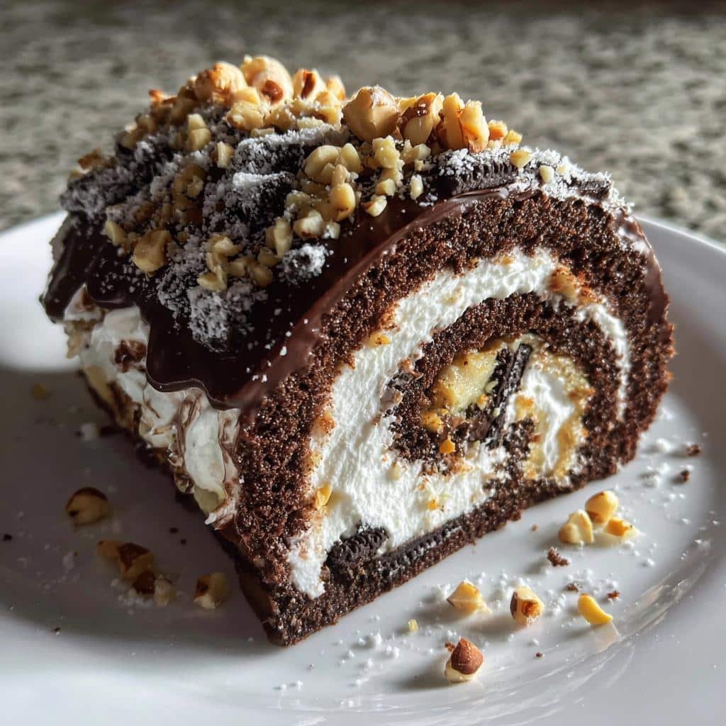 Irresistible MMS Ferrero Oreo Roll Cake in 3 Easy Steps 3 mms ferrero oreo roll cake - detail 1