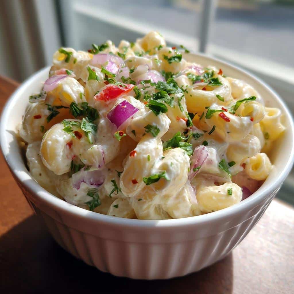 moms signature macaroni salad - detail 1