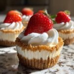 no bake mini cheesecakes