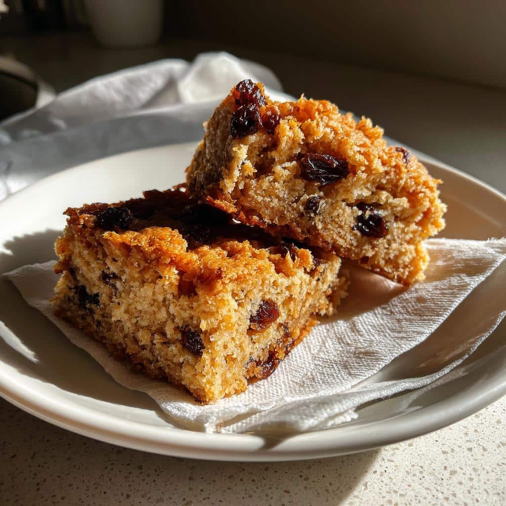 Irresistible Oatmeal Raisin Cookie Bars Recipe in 25 Minutes 3 oatmeal raisin cookie bars recipe - detail 1