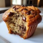 one bowl banana chocolate muffins