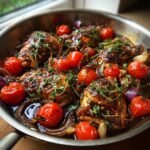 one pan balsamic chicken