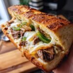 philly cheesesteak cheesy bread