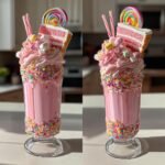 pink unicorn freakshakes
