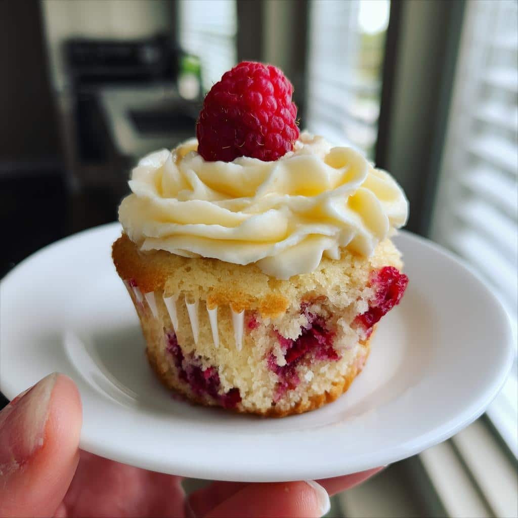 3 Irresistible Raspberry Lemon Heaven Cupcakes You’ll Crave 3 raspberry lemon heaven cupcakes - detail 1