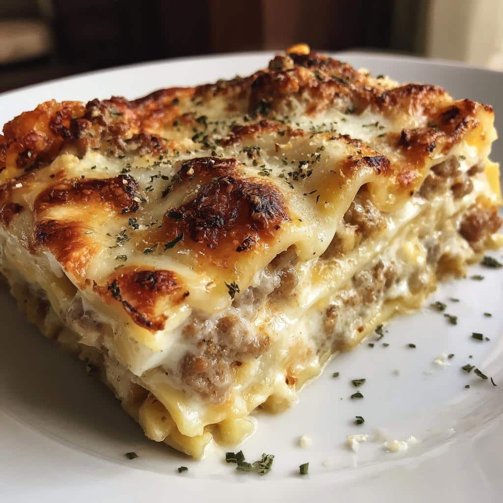 Irresistible Sausage Alfredo Ravioli Lasagna in 30 Minutes 3 sausage alfredo ravioli lasagna - detail 1