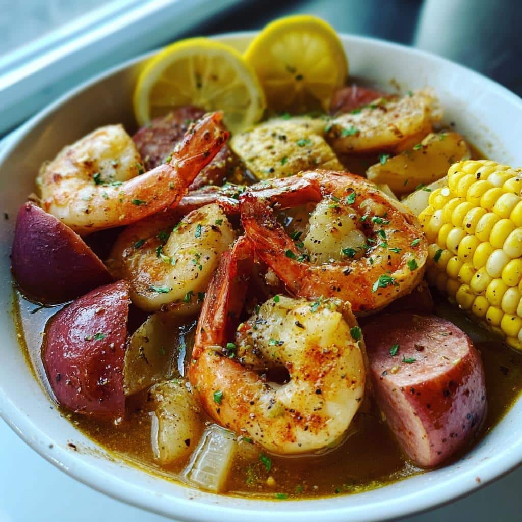 Mouthwatering 4-Hour Slow Cooker Southern Shrimp Boil 3 slow cooker southern shrimp boil - detail 1