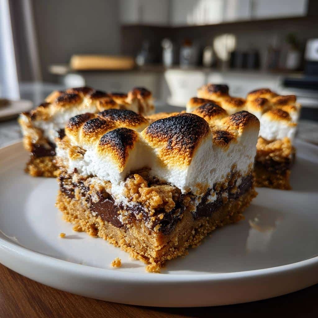 smores cookie bars