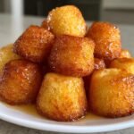 southern style honey butter cornbread poppers