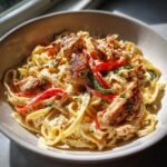 spicy cajun chicken fettuccine