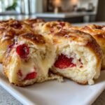 strawberry cheesecake sweet rolls