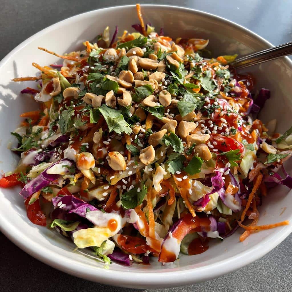 15-Minute Super Crunch Salad - Crave-Worthy Crisps & Tangy Twists 3 super crunch salad - detail 1