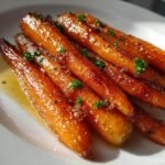 sweet honey glazed carrots