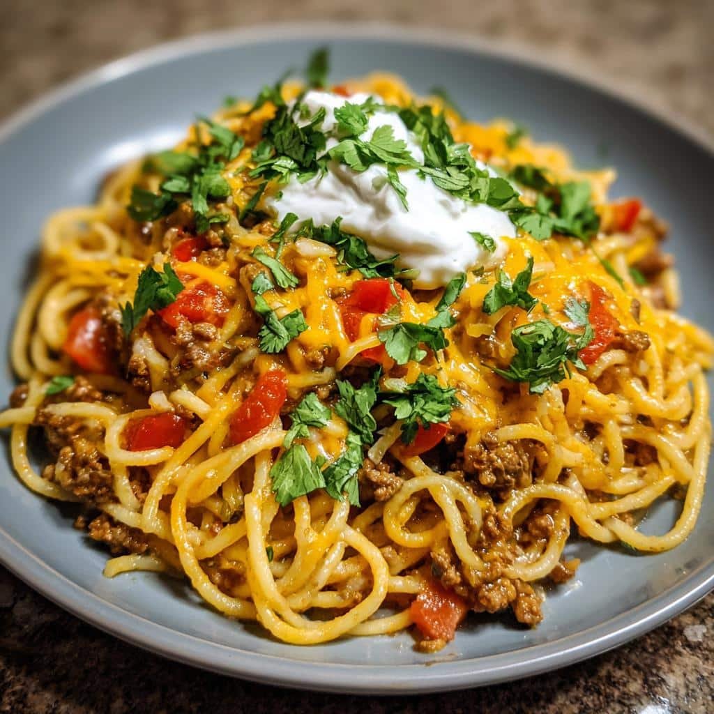 taco spaghetti - detail 1