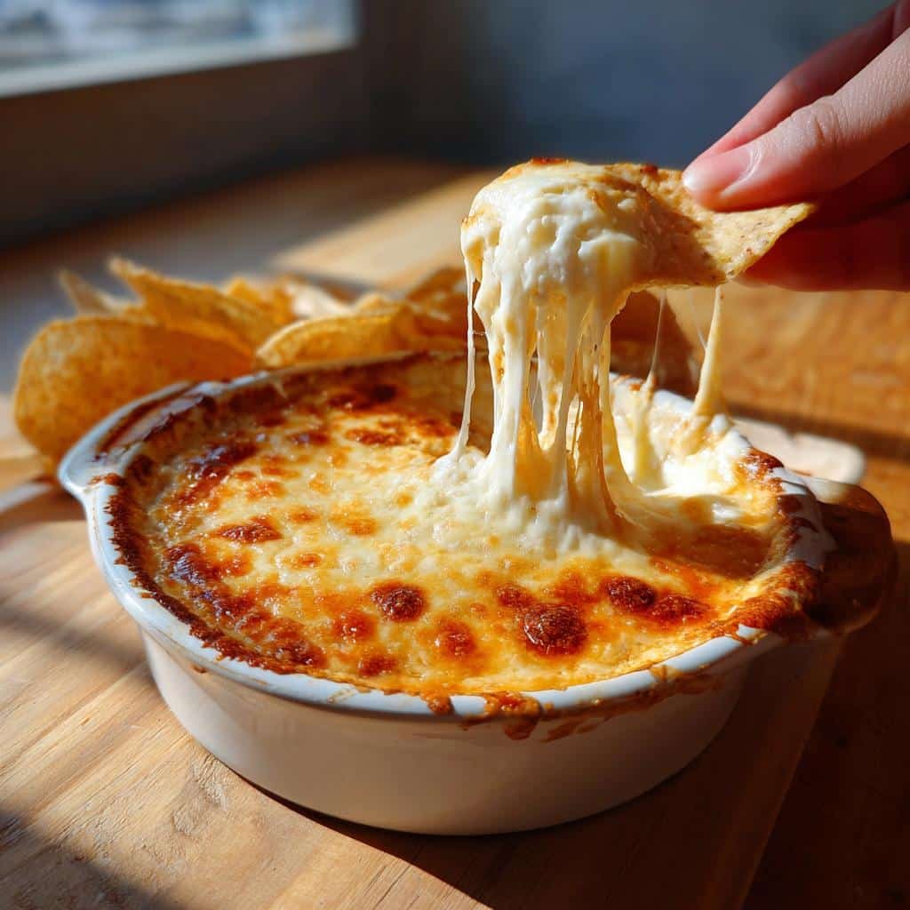 The Cheese Dip That Will Make You Famous: 3-Ingredient Magic 3 the cheese dip that will make you famous - detail 1