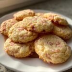 valentine strawberry cookies