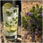 virgin lavender mojito