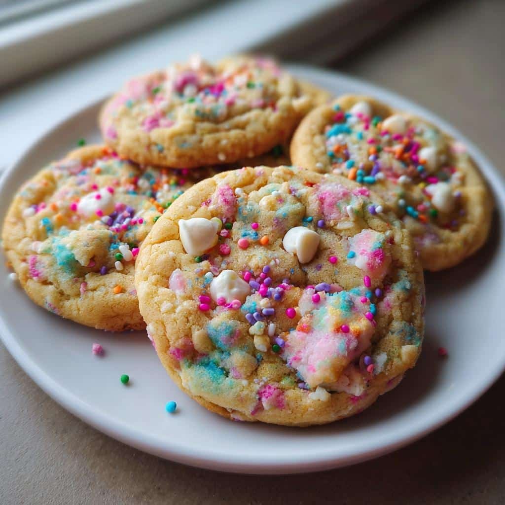 whimsical cotton candy cookies delight recipe - detail 1
