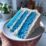 birthday cake blue is the perfect dessert choice
