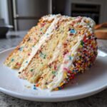 birthday cake boy celebrates with sweet treats
