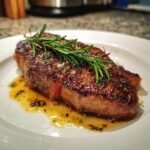 bistro style steak is a delicious dinner option