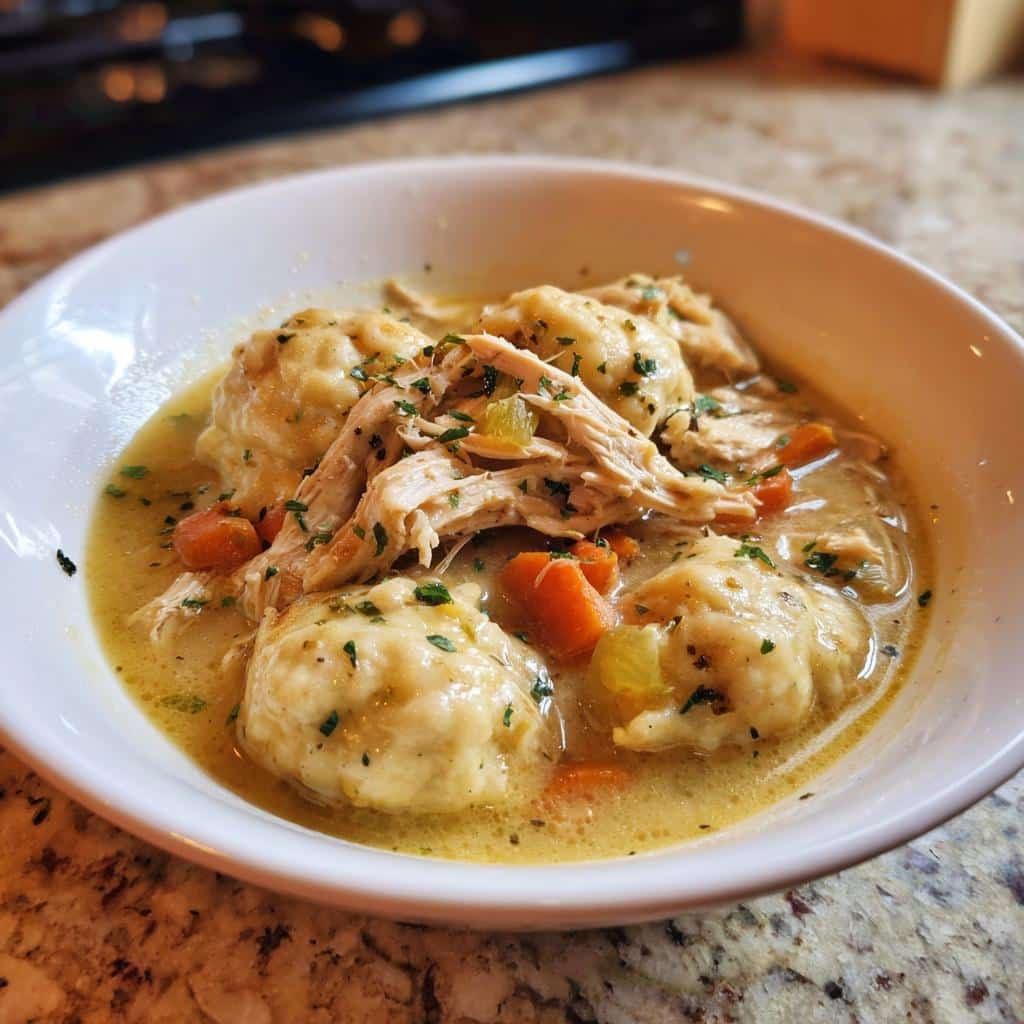 Effortless 6-Hour Chicken and Dumplings Crockpot Comfort 3 chicken and dumplings crockpot recipes - detail 1