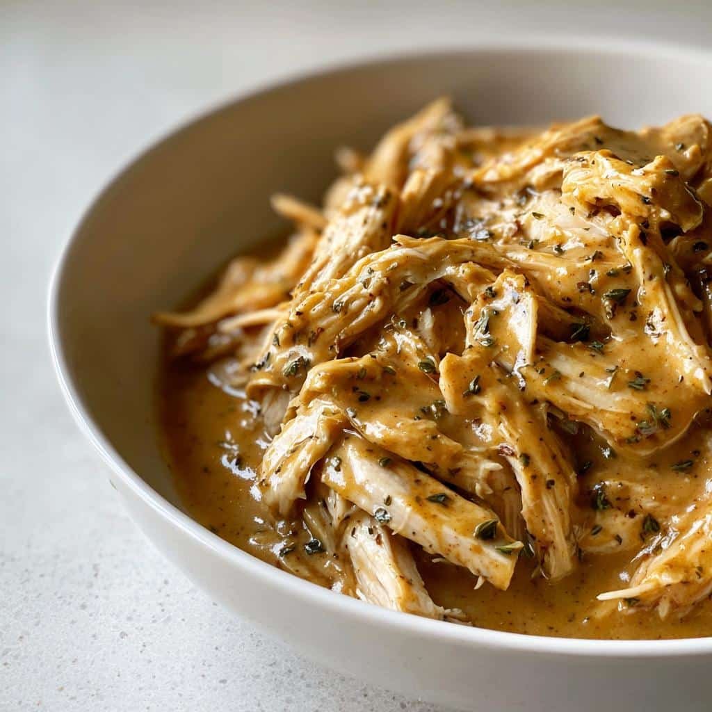 Tender 6-Hour Crockpot Chicken and Gravy Magic 3 chicken and gravy recipes crockpot - detail 1