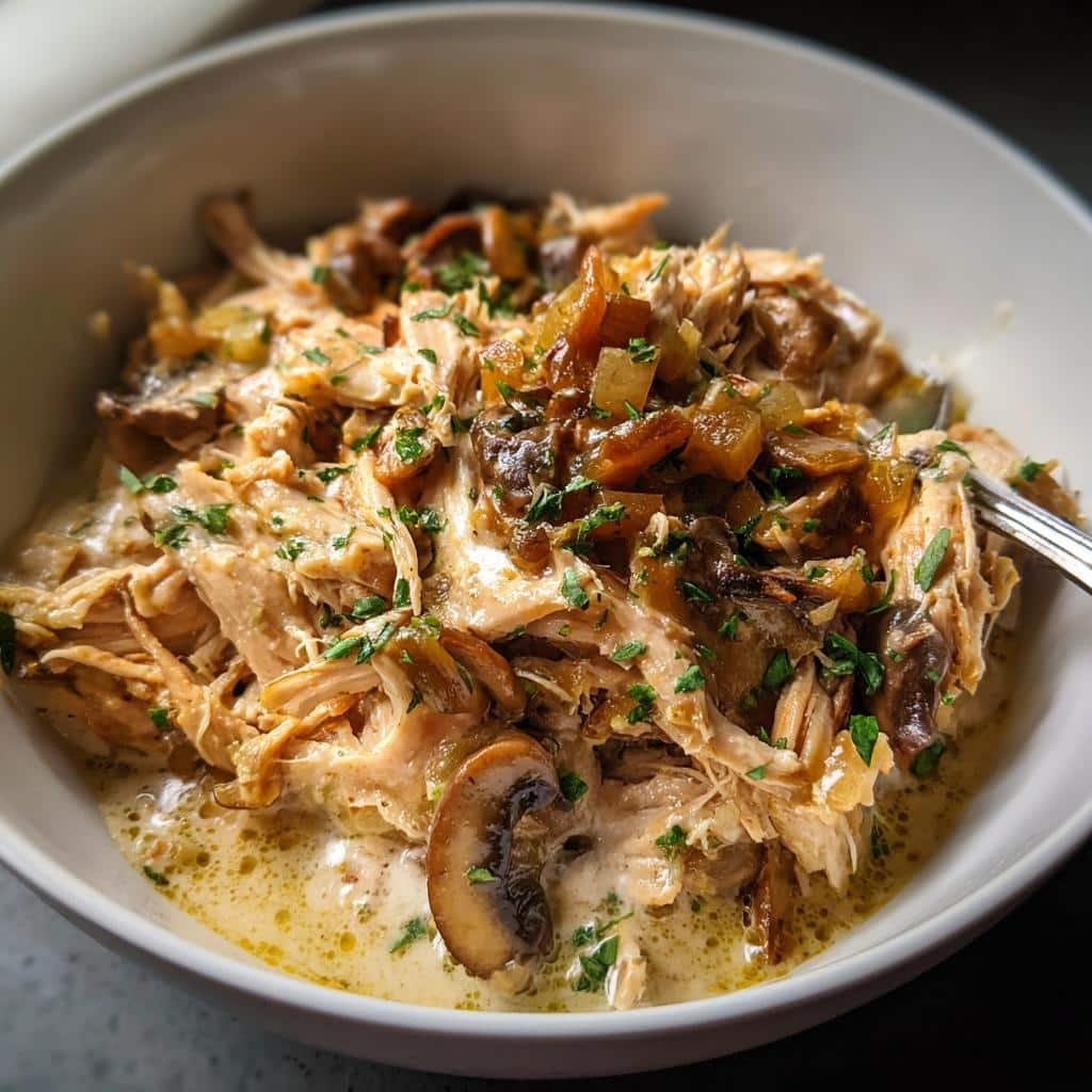 chicken and mushroom crockpot recipes - detail 1