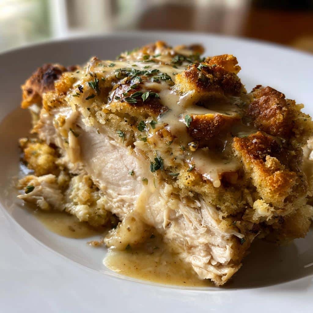 Amazing 4-Ingredient Chicken and Stuffing Crockpot Magic 3 chicken and stuffing crockpot recipes - detail 1