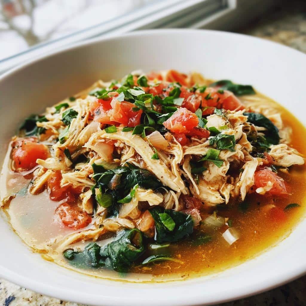 Creamy Chicken Spinach Crockpot Recipe - 6-Hour Comfort Dinner 3 chicken spinach crockpot recipes comforting dinner - detail 1