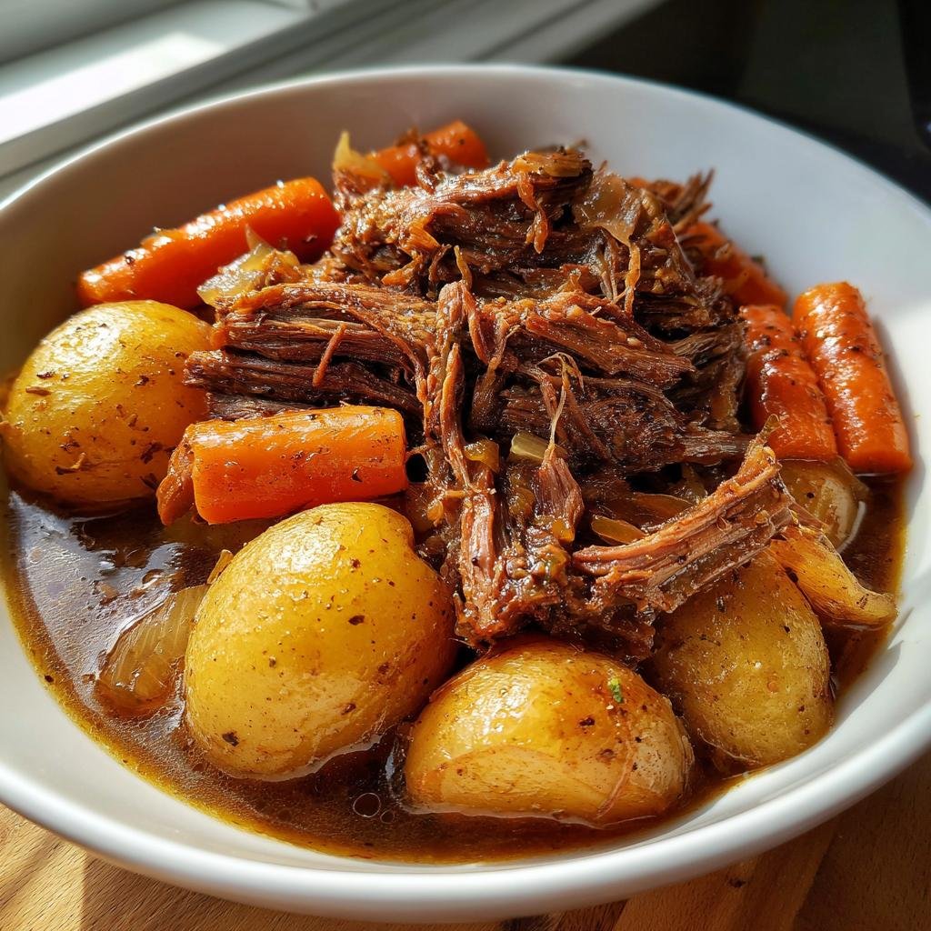 chuck roast crock pot recipes crockpot - detail 1