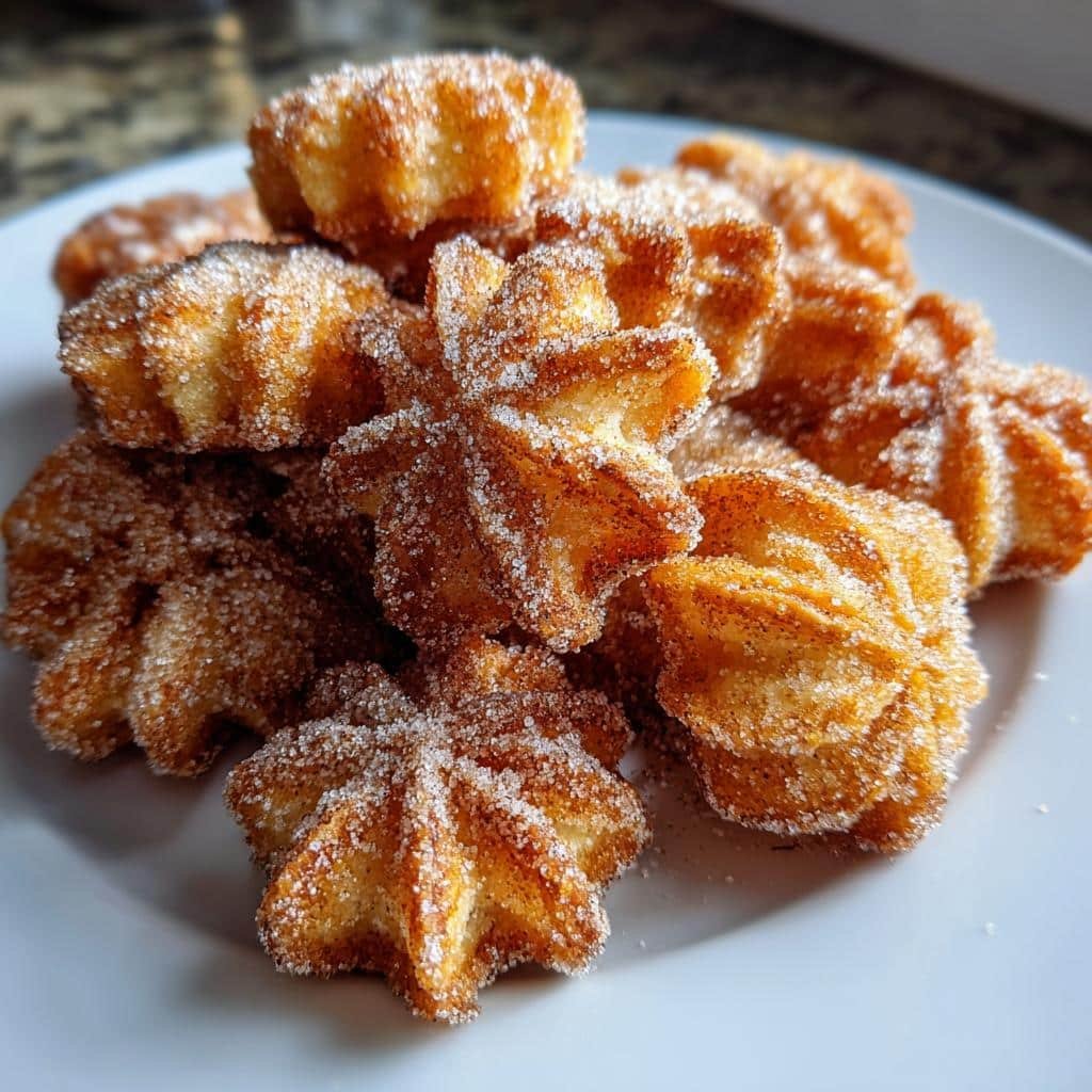 Irresistible Churros Poppers: 30-Min Sweet Bliss Bites 3 churros poppers are the perfect sweet treat - detail 1