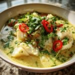 coconut lime fish soup is a delicious recipe