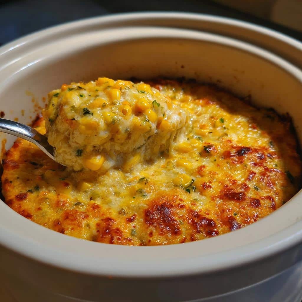 3 Cheesy Corn Dip Crockpot Recipes That Wow Crowds 3 corn dip crockpot recipes cheesy variations - detail 1