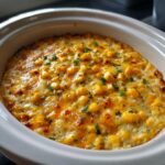 corn dip crockpot recipes cheesy variations