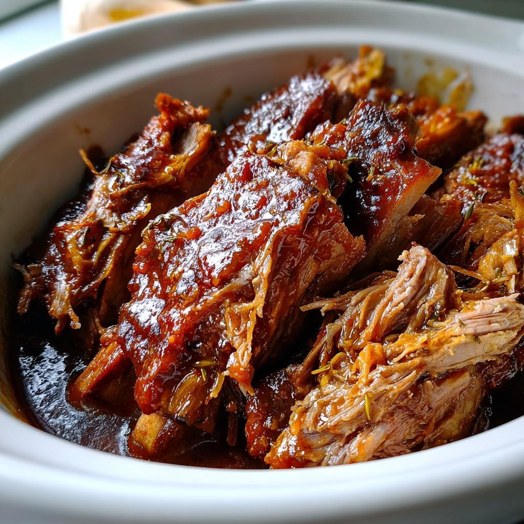 Tender 2-Ingredient Country Style Pork Ribs Crock Pot Easy Recipes 3 country style pork ribs crock pot easy recipes - detail 1