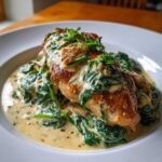 creamy chicken florentine is a delicious dinner option