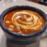 creamy tomato bean soup is a delicious comfort food